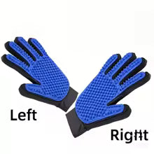Silicone Pet Grooming Glove – Deshedding & Massage Brush