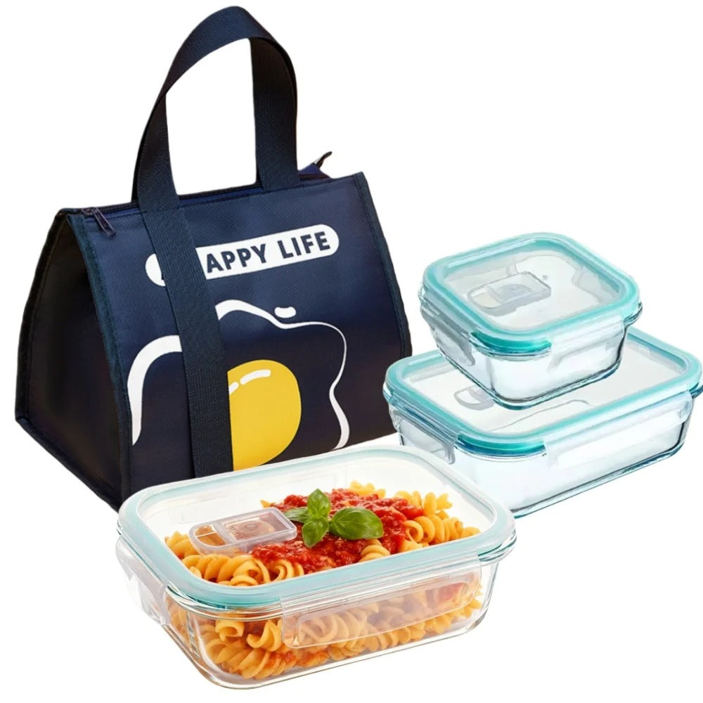 High Borosilicate Glass Meal Prep Container