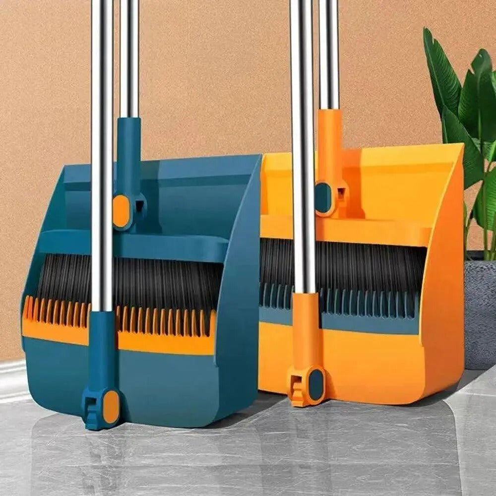 Broom and Dustpan Cleaning Set