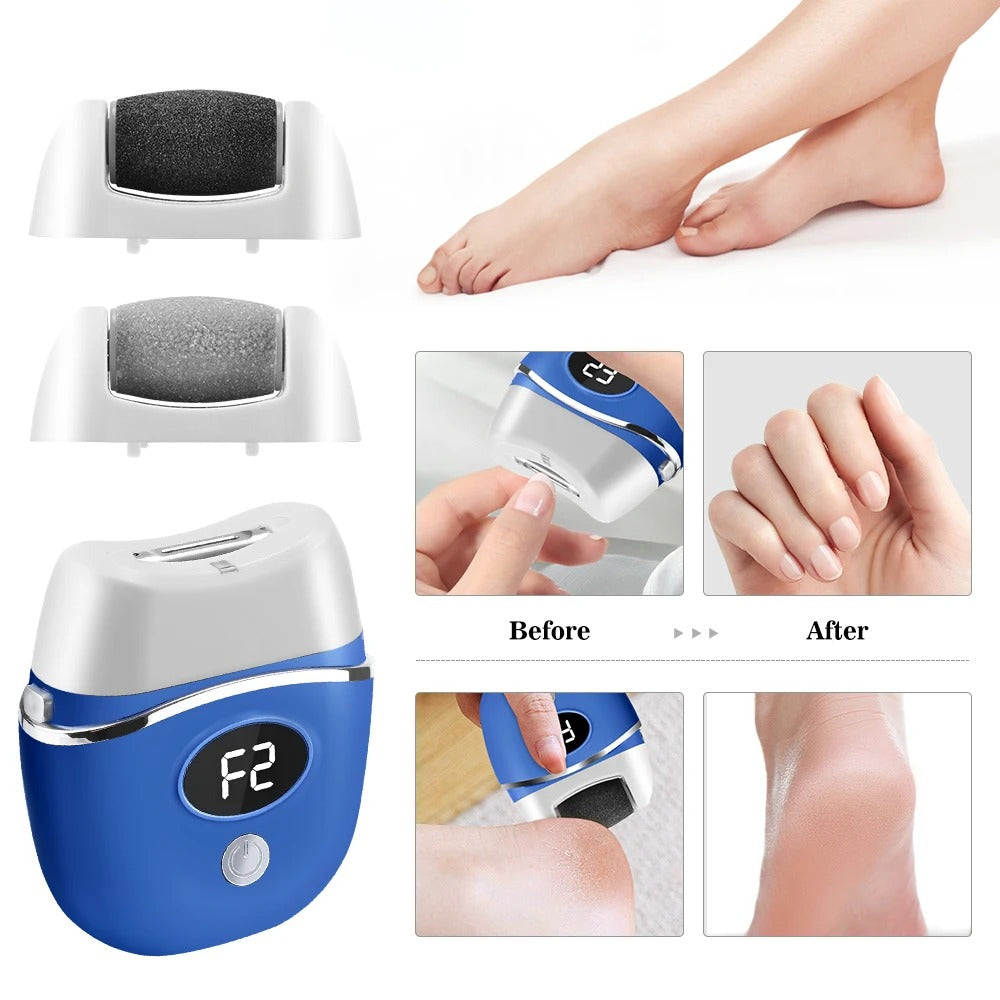 2-in-1 Electric Foot File & Nail Trimmer