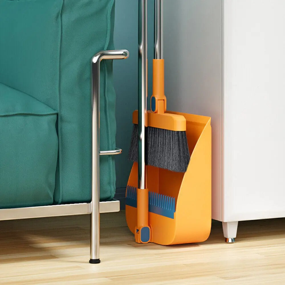 Broom and Dustpan Cleaning Set