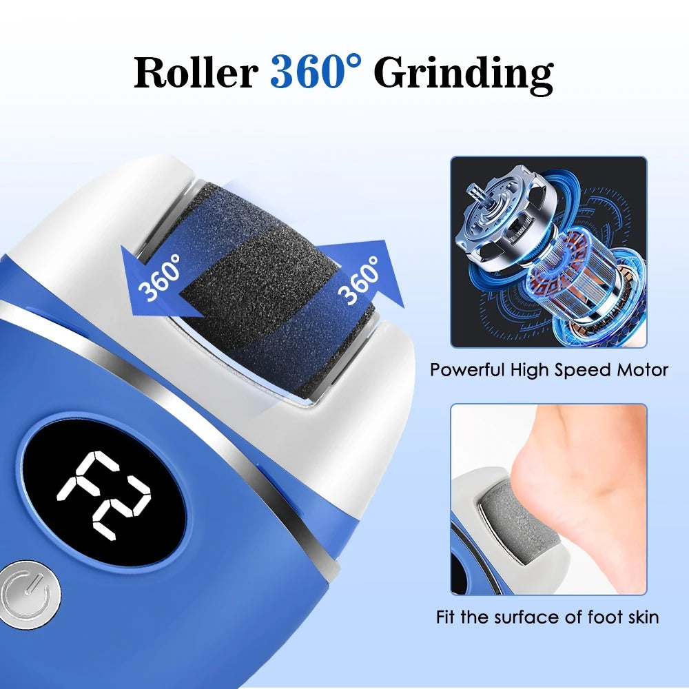 2-in-1 Electric Foot File & Nail Trimmer