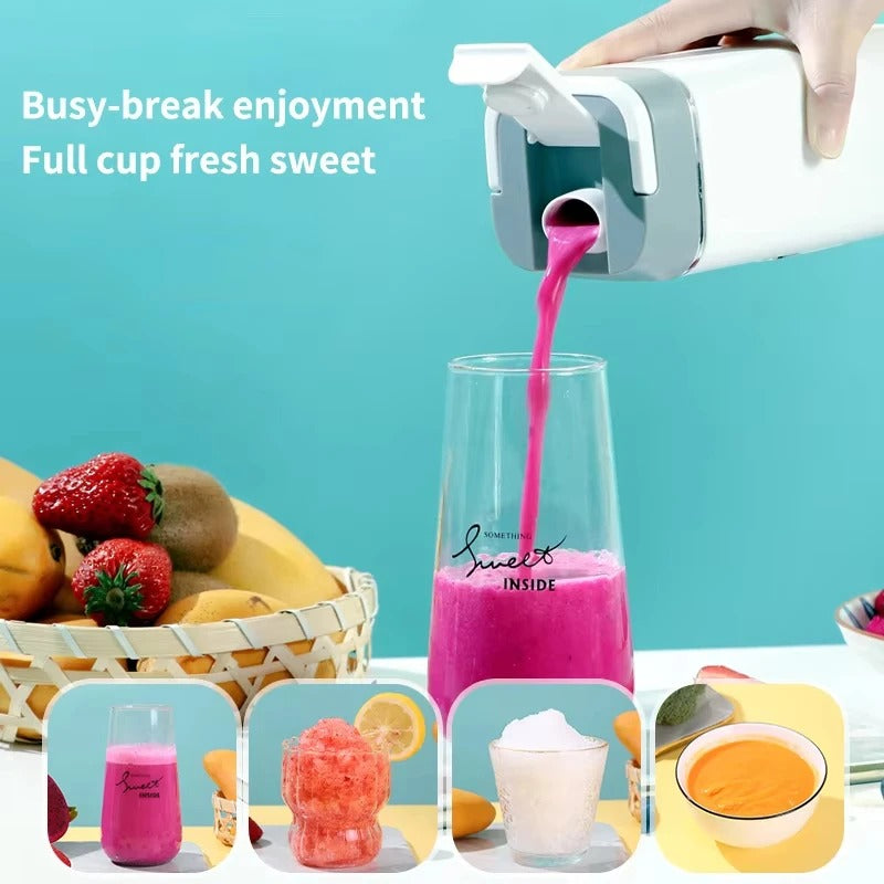 Rechargeable Portable Electric Blender Juicer