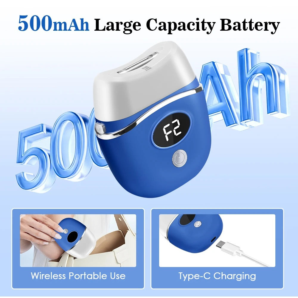 2-in-1 Electric Foot File & Nail Trimmer
