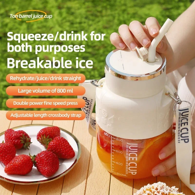 Wireless Portable Fruit Juicer – 800ml