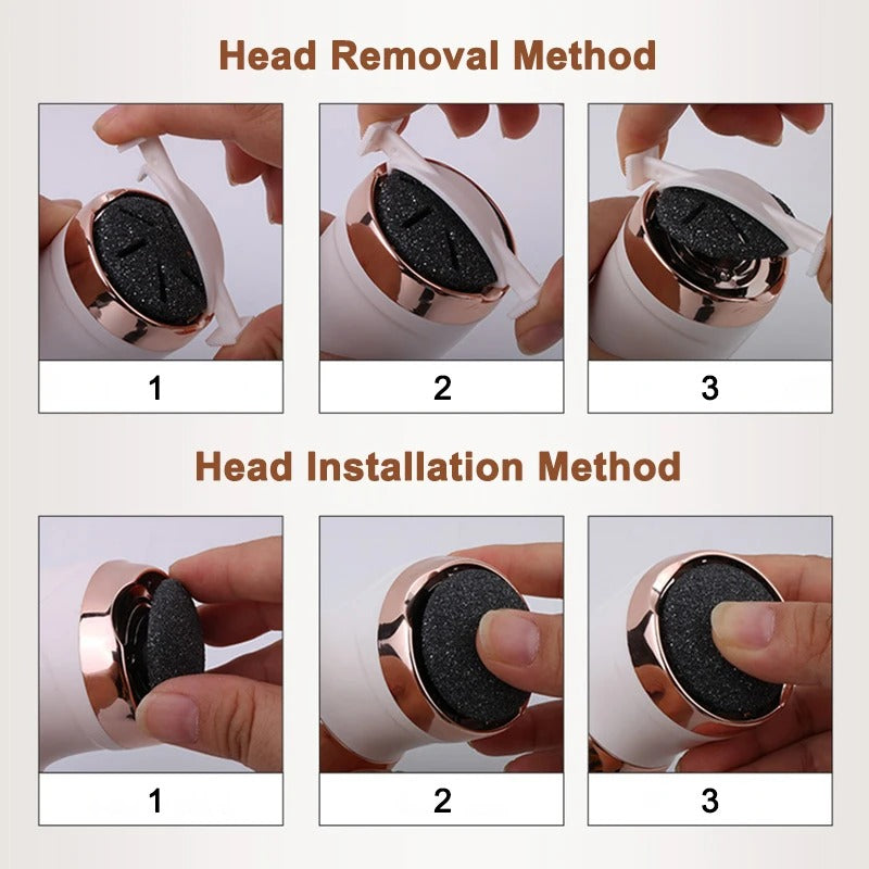 Rechargeable Electric Callus Remover